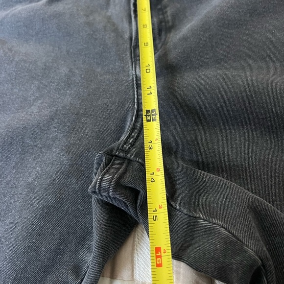 Women’s Levi’s Strauss heritage high rise kick boot grey jeans size 10 W30 - Picture 7 of 12